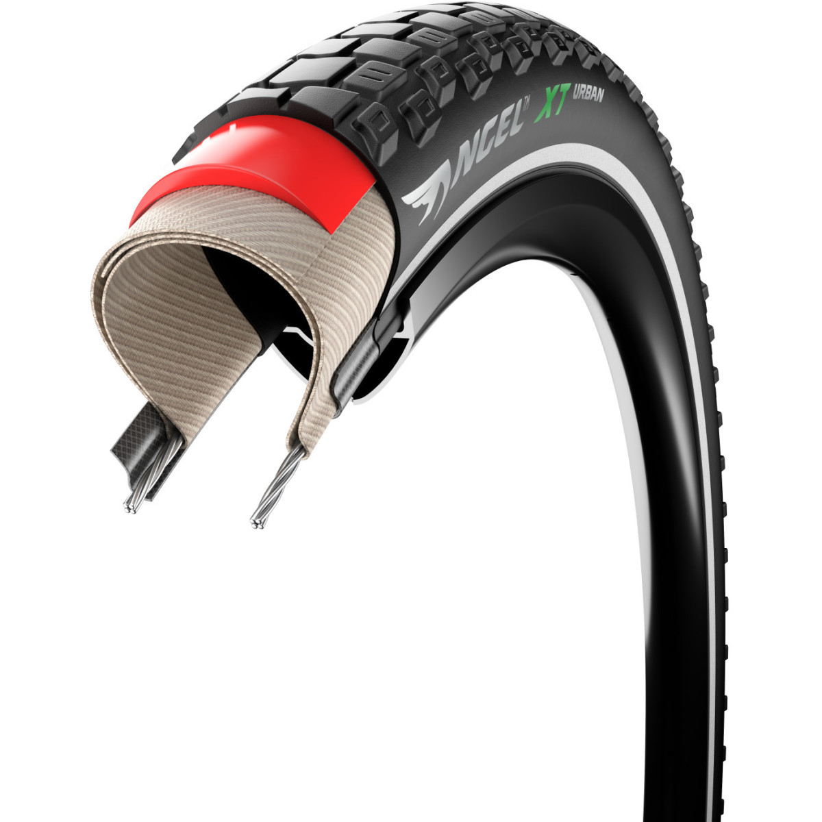Pirelli Angel XT Urban 28" rehv | Black - Reflective