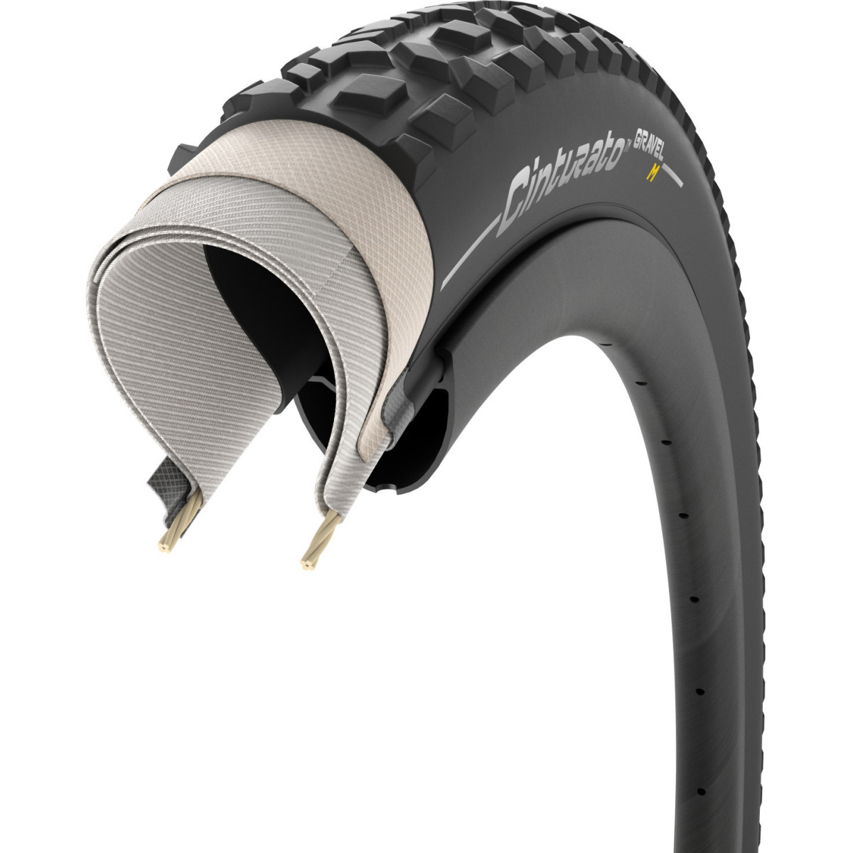 Pirelli Cinturato Gravel M TLR 27.5" TechWALL SpeedGRIP Folding Tire | Black