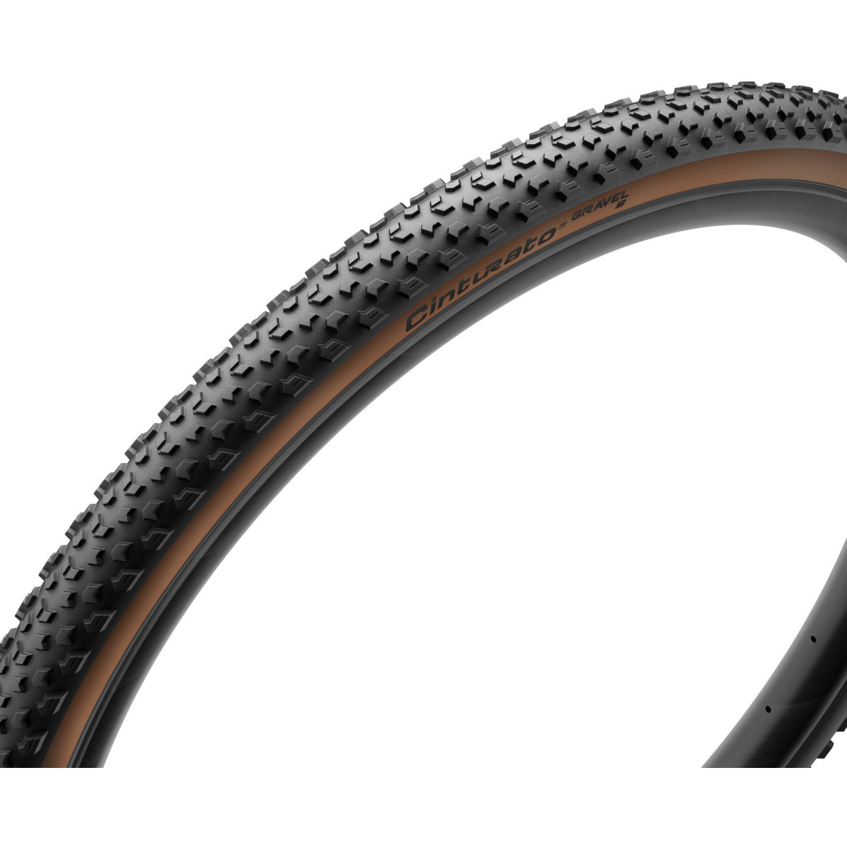 Pirelli Cinturato Gravel S TLR 28" TechWALL SpeedGRIP salokāmā riepa | Tan-Wall
