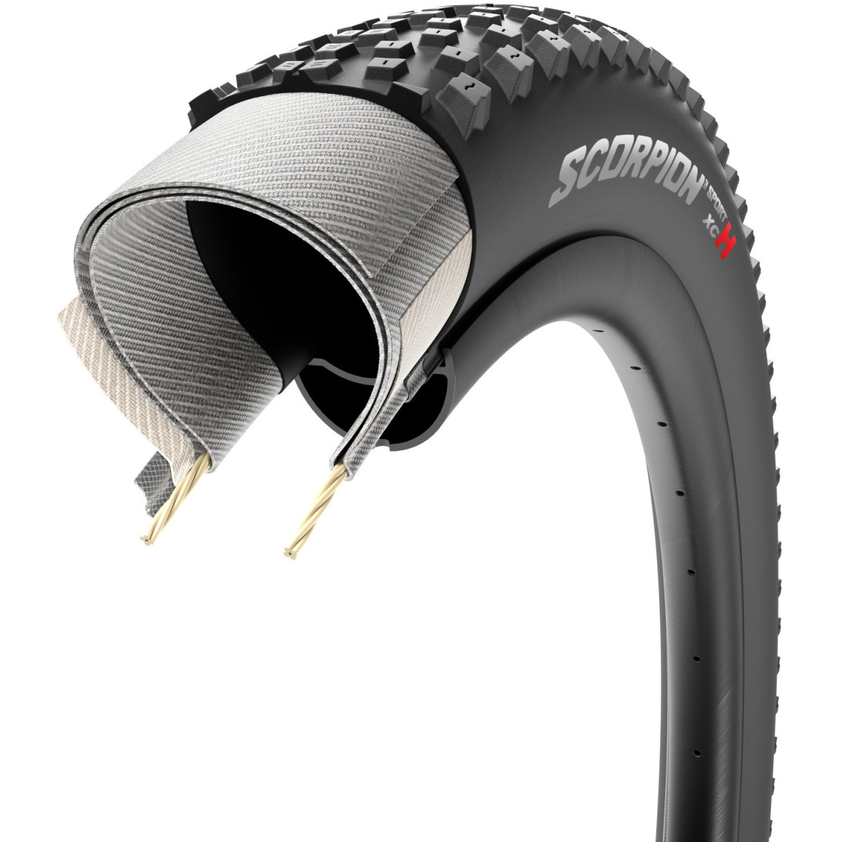 Pirelli Scorpion Sport XC H TLR 29" ProWALL Procompound Endurance salokāmā riepa | Black