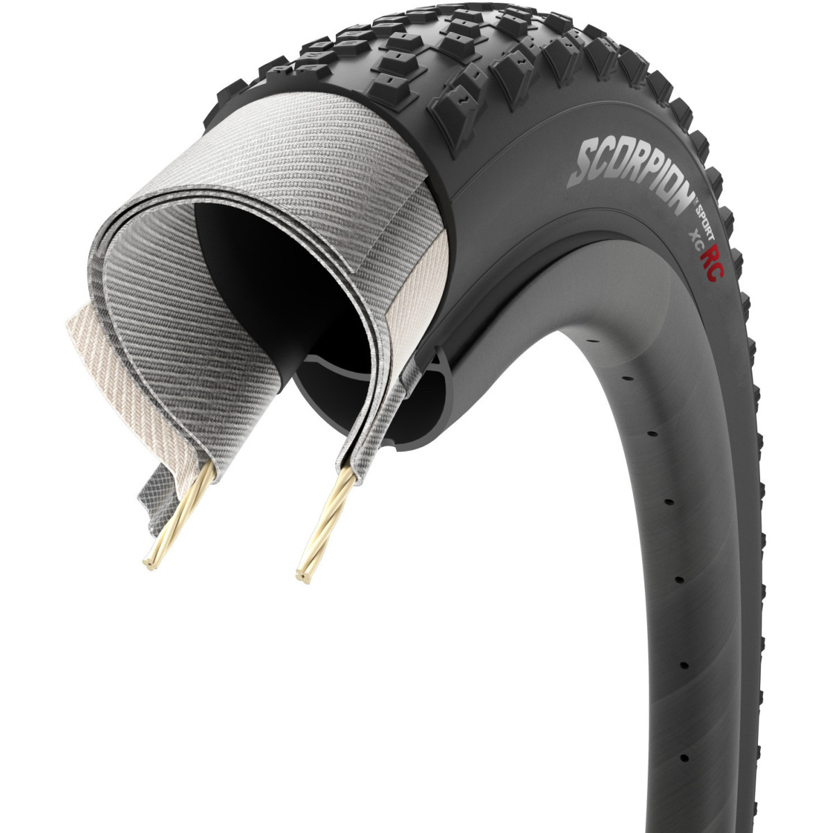 Pirelli Scorpion Sport XC RC TLR 29" ProWALL Procompound Endurance kokkupandav rehv | Black