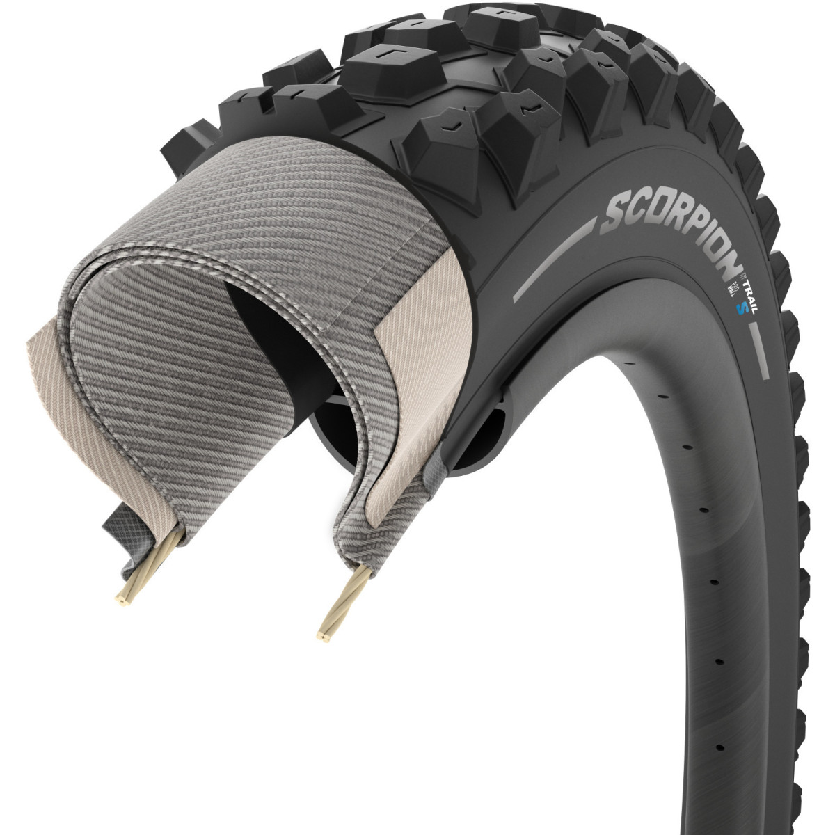 Pirelli Scorpion Trail S TLR 29" ProWALL SmartGRIP kokkupandav rehv | Black
