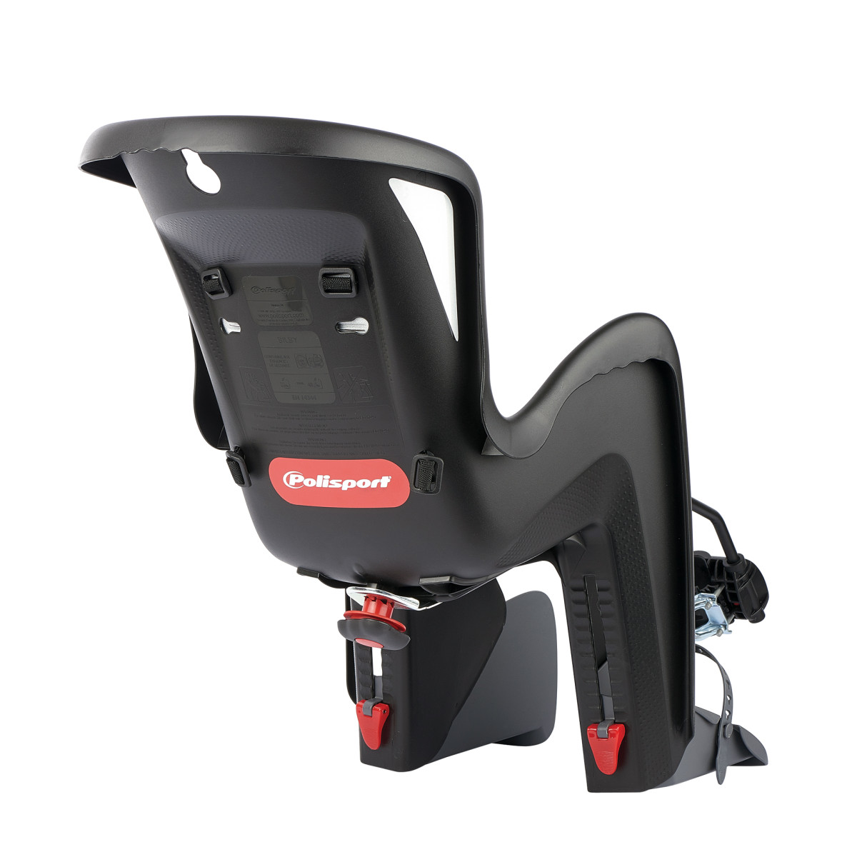 Polisport Bilby Maxi FF 26-28" laste jalgrattatool | Black - Dark Grey