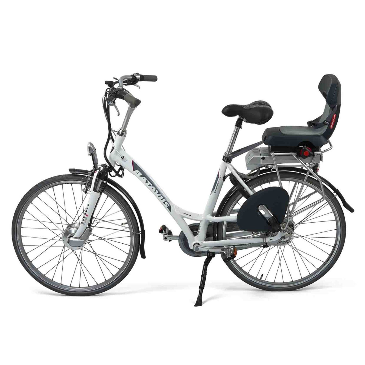 Polisport Guppy Junior vaikiška 26-29" bērnu velokrēsls | Dark Grey
