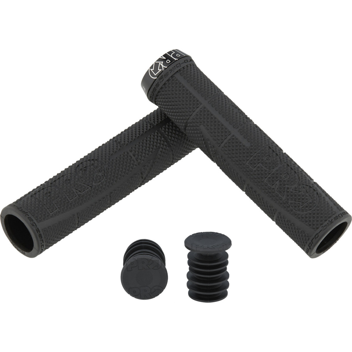 PRO Grips Race Lock On vairo rankenėlės | Ø 30 mm | Black
