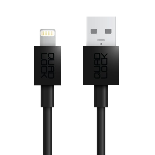 Quad Lock® USB-A ja Lightning kaabel