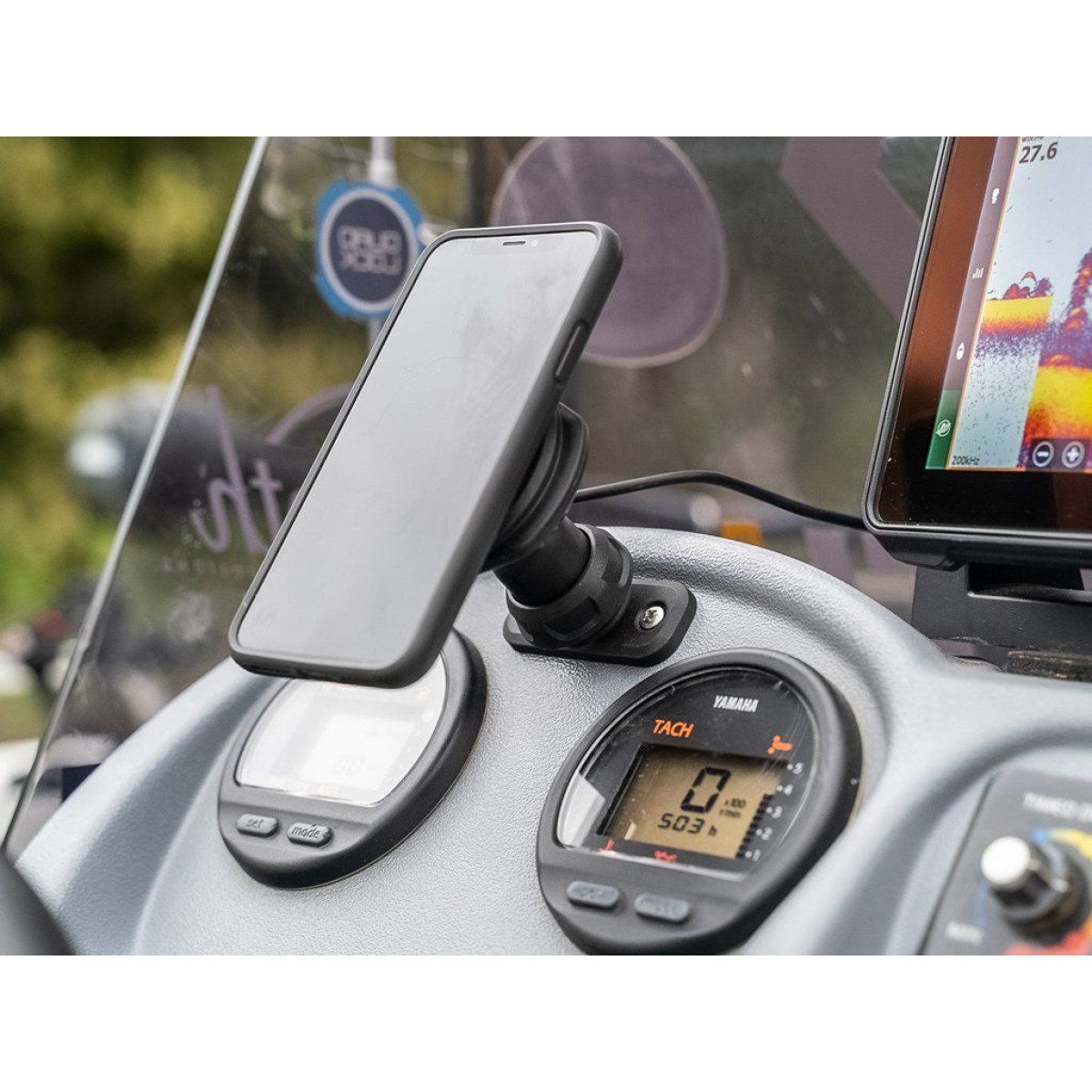 Quad Lock® 360 alus - lame ristkülikukujuline 2 auku