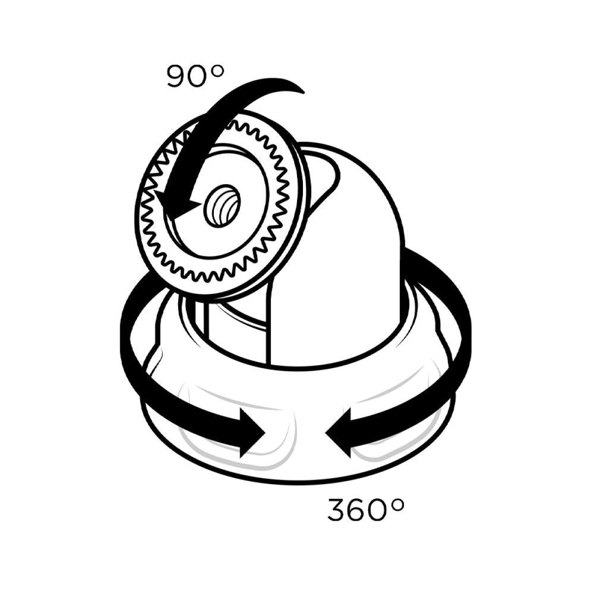 Quad Lock® 360 Arm - ühekordne pöördepunkt