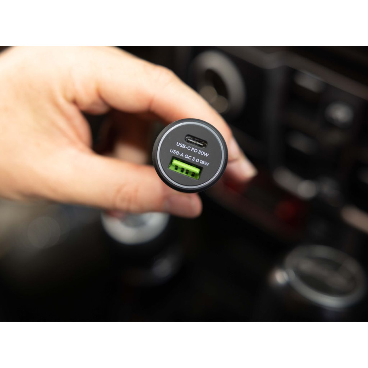 Quad Lock® Dual USB 12V autolaadija