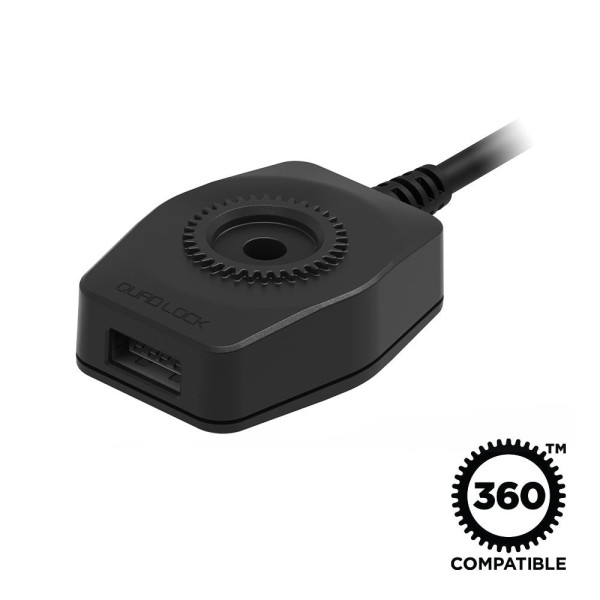 Quad Lock® mootorratas - USB-laadija Quad Lock® mootorratas - USB-laadija