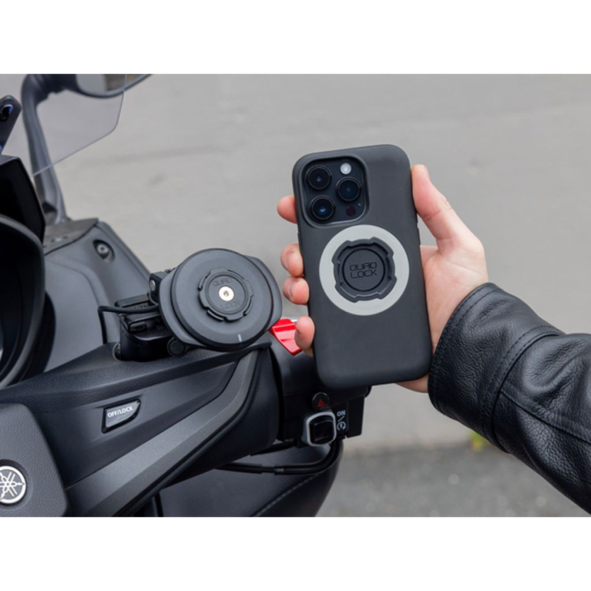 Quad Lock® mootorratta | Scooter - pidurisalvesti kinnitus