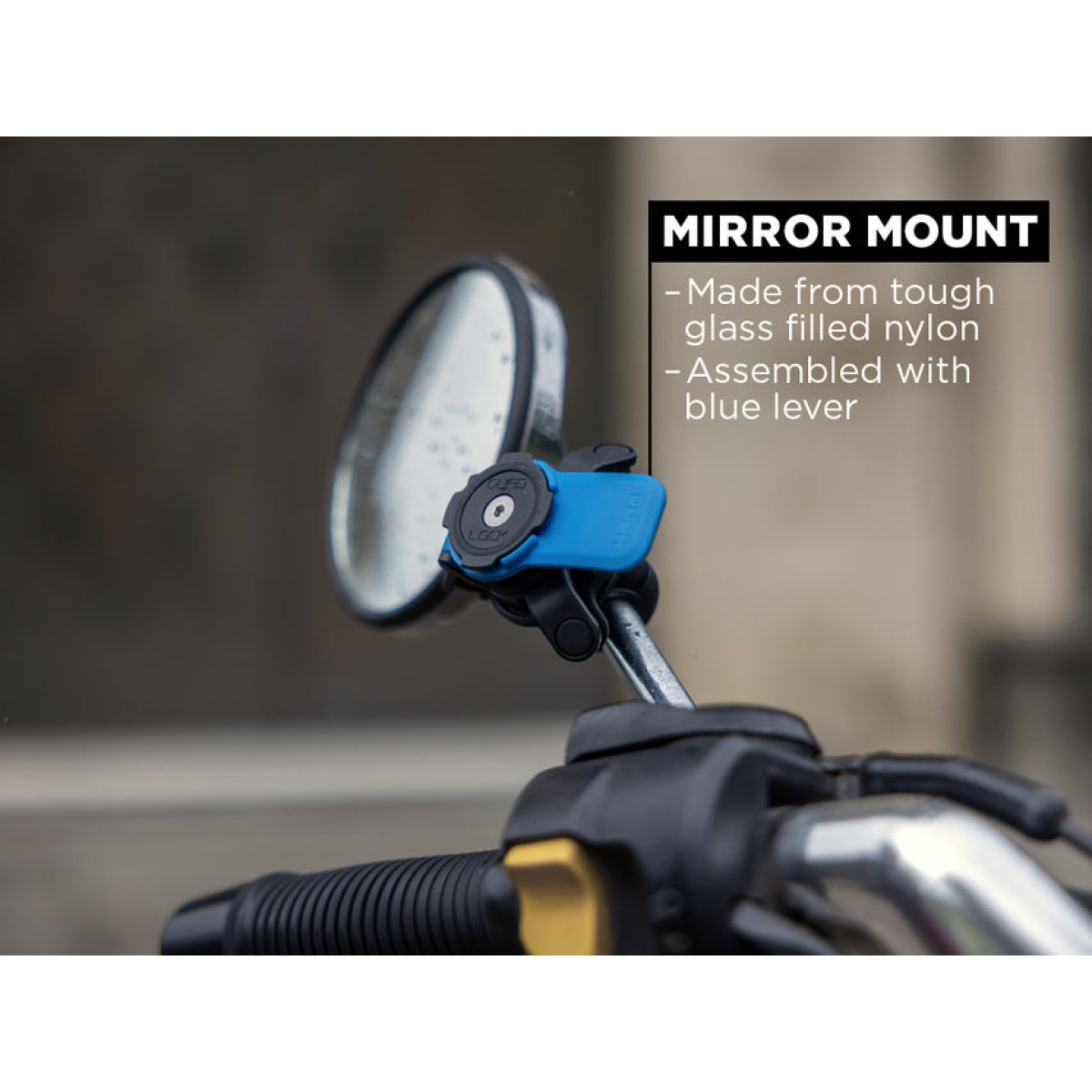 Quad Lock® Motociklu | Skūteru spoguļu stiprinājums
