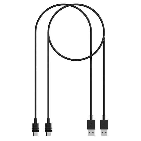 Quad Lock® ilmastikukindel traadita laadimiskaabli komplekt