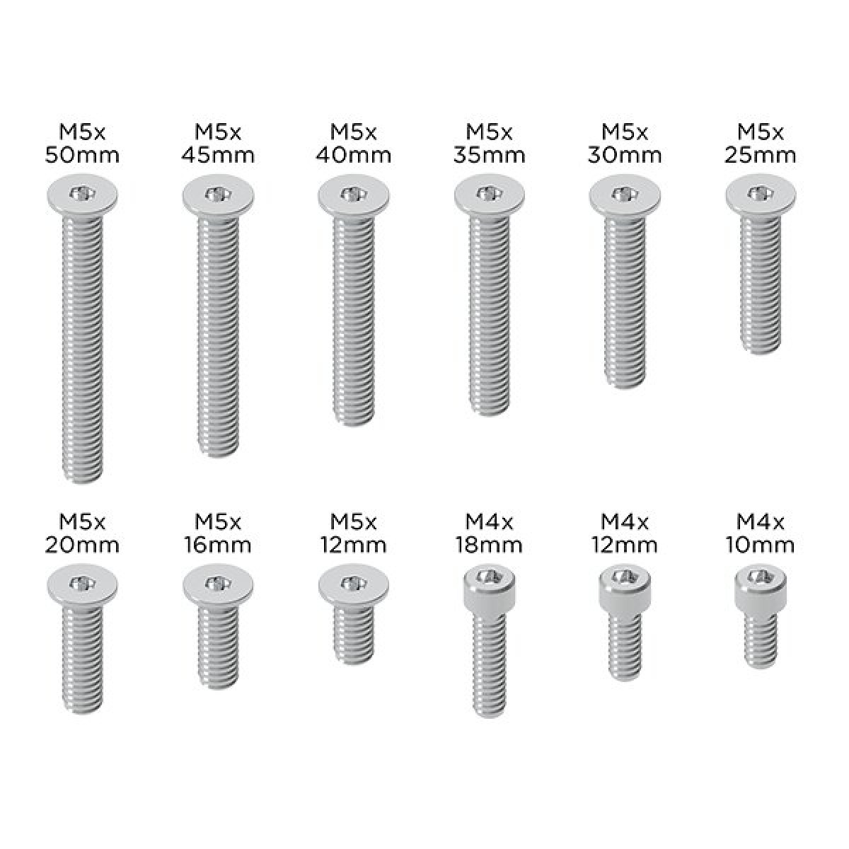 Quad Lock® v2 kruvikomplekt
