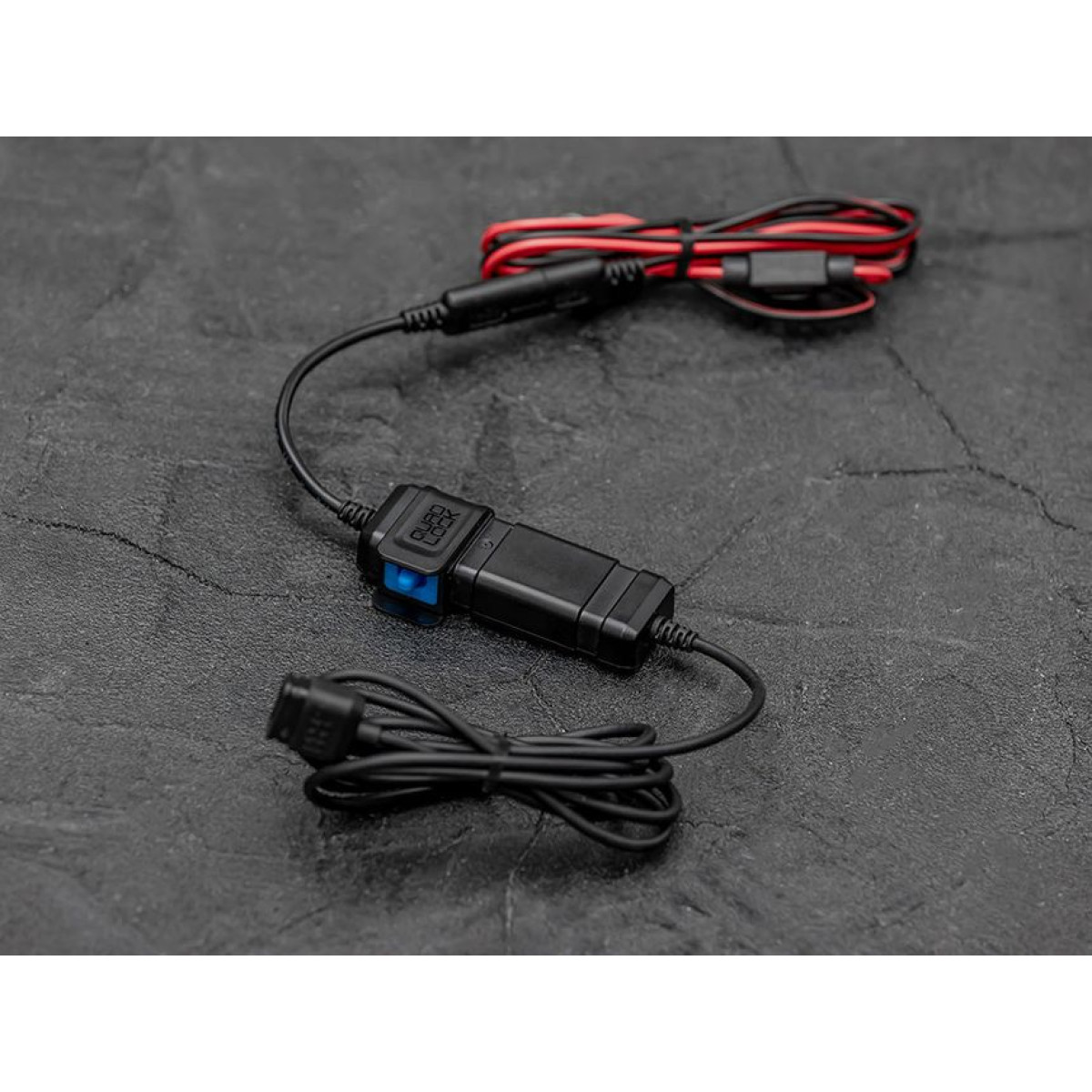 Quad Lock® ūdensnecaurlaidīgs 12 V uz USB viedā adaptera adapteris