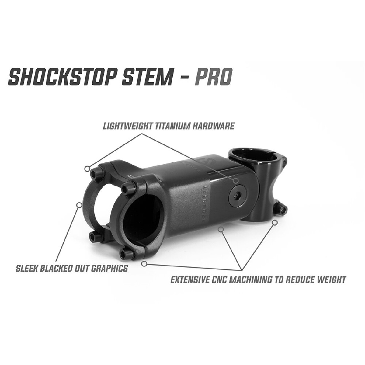 Redshift ShockStop Pro stūres iznesums | 6 ° | 31.8 mm