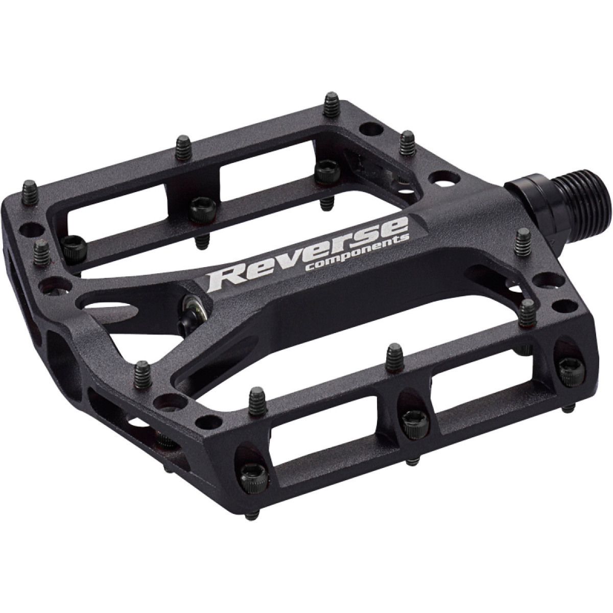 Reverse Components Black One pedaalid | Black - Mustad - Mustad