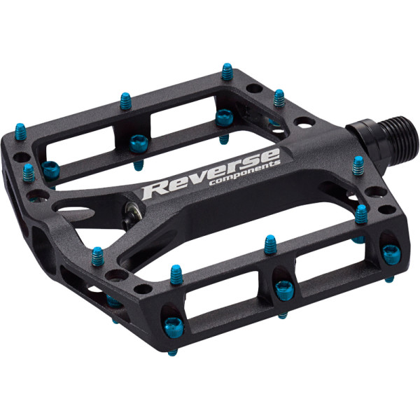 Reverse Components Black One pedaalid | Must - helesinine