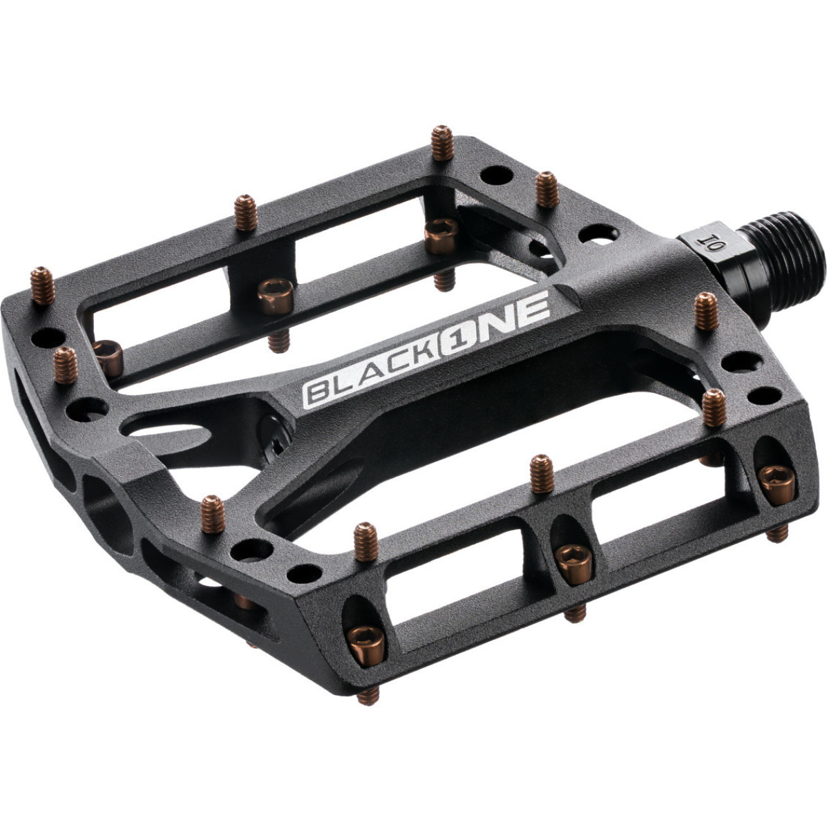 Reverse Components Black One pedaalid | Copper