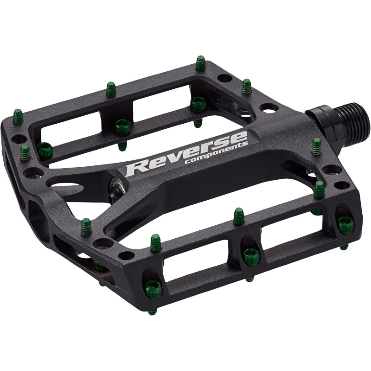Reverse Components Black One pedalai | Green