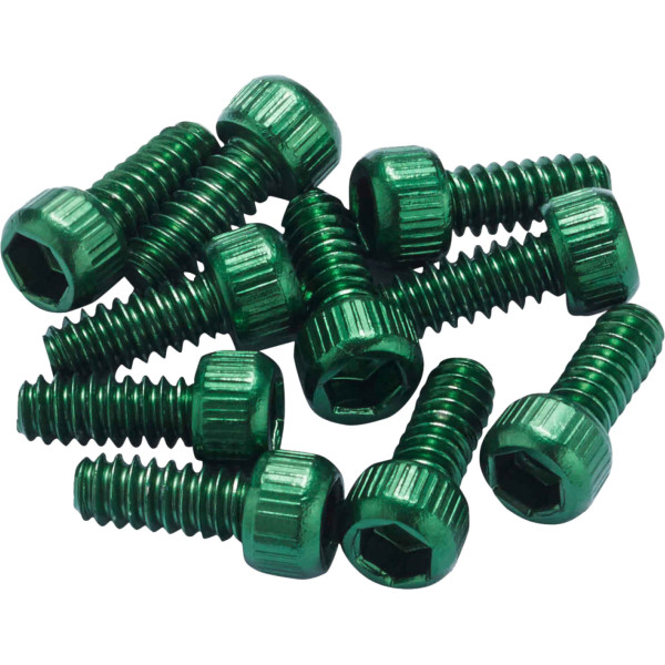 Reverse Components Alu Medium 11 mm kruvid Escape Pro, Black One, Base pedaalidele | roheline