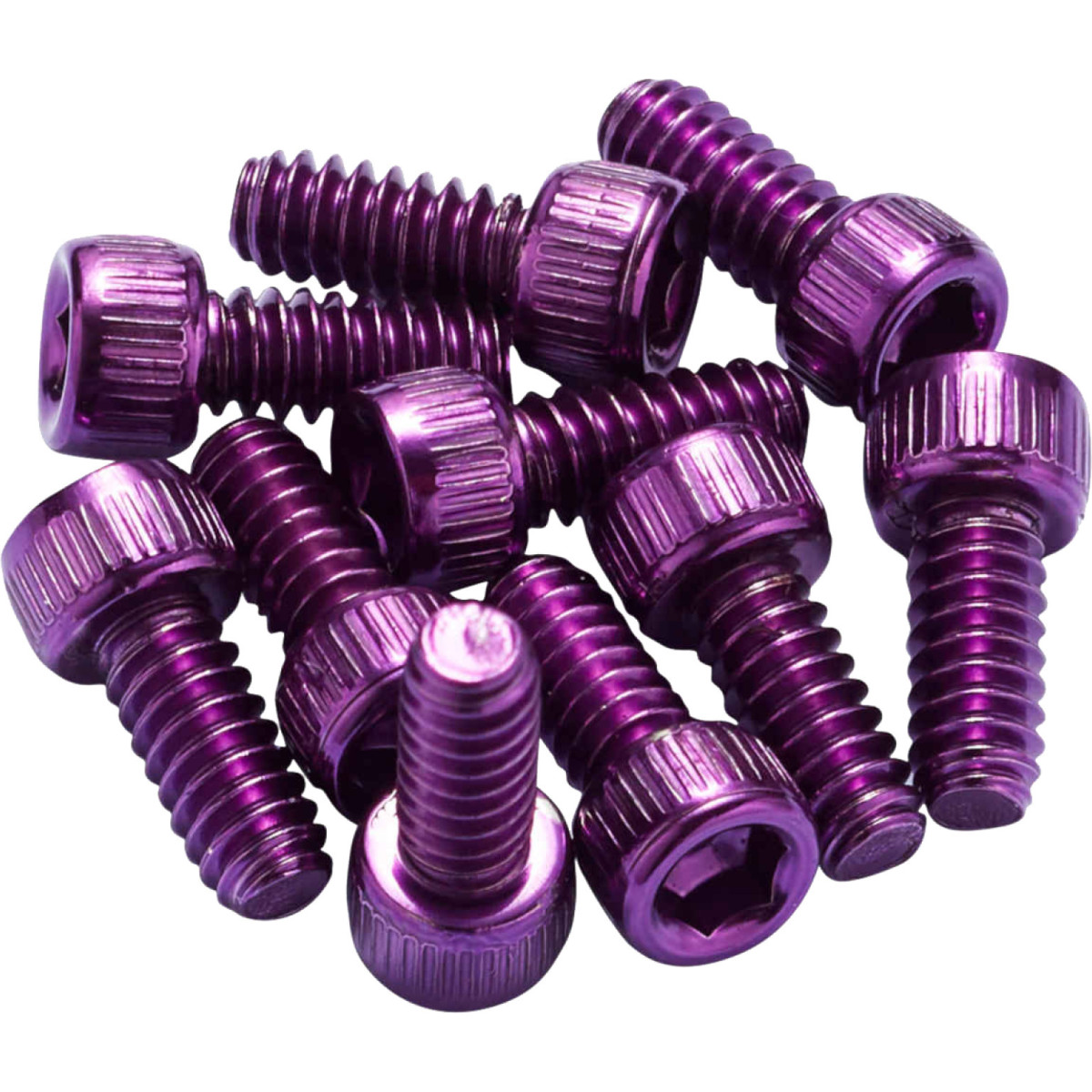 Reverse Components Alu Medium 11 mm skrūves Escape Pro, Black One, Base pedāļiem | Purple