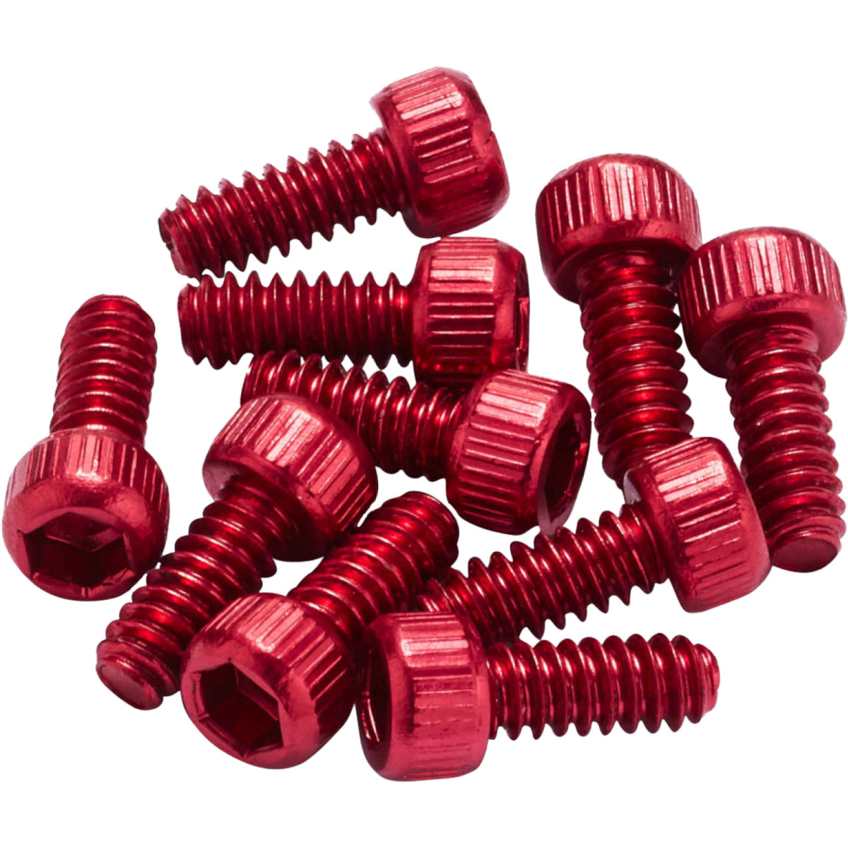 Reverse Components Alu Medium 11 mm Pins for Escape Pro, Black One, Base | Red