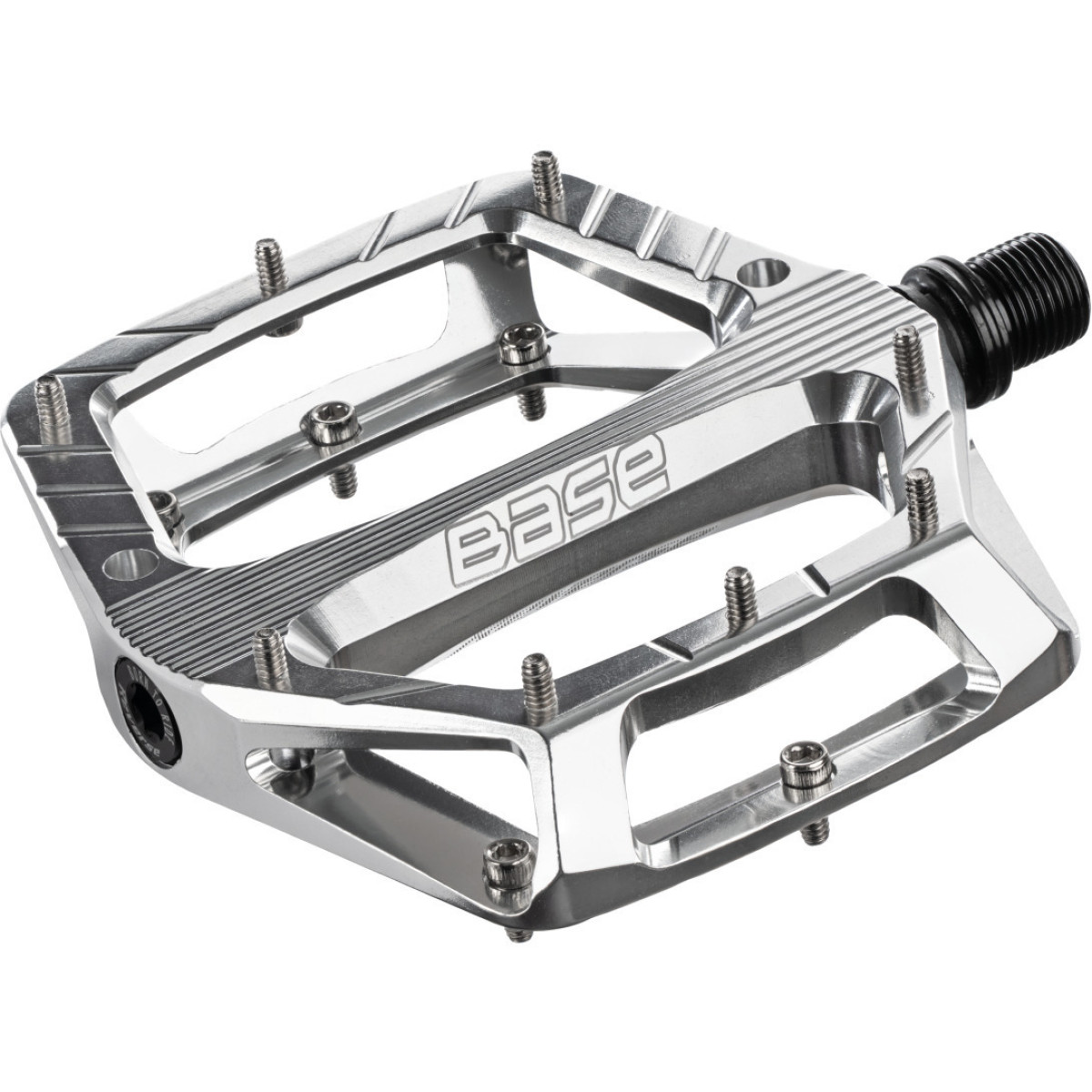 Reverse Components Base pedalai | Silver