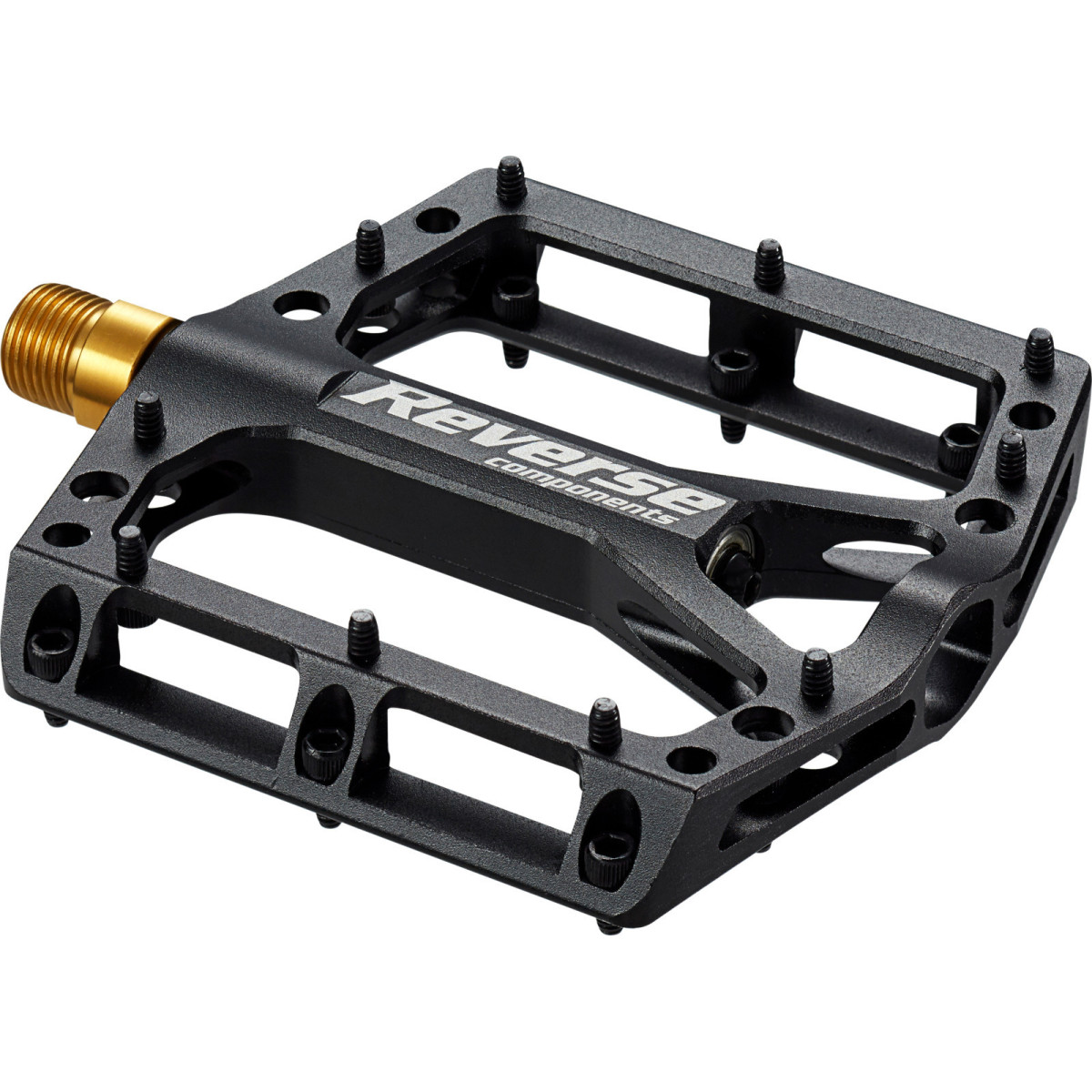 Reverse Components Black One pedaalid | Mustad