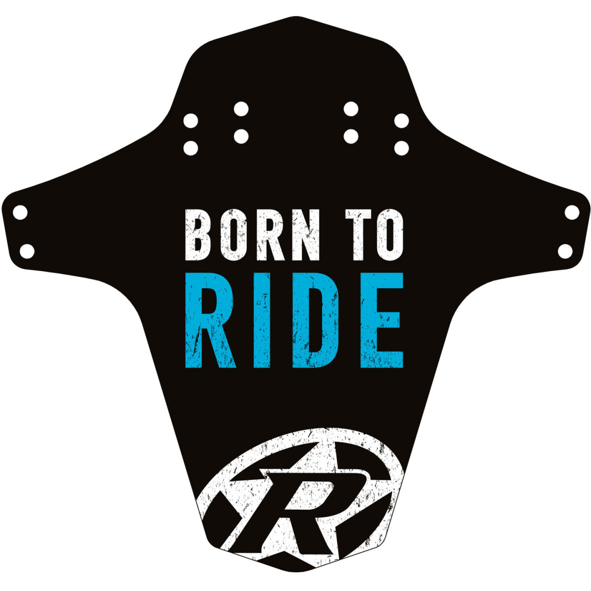 Reverse Born to Ride dubļu sargs | Black - Light Blue