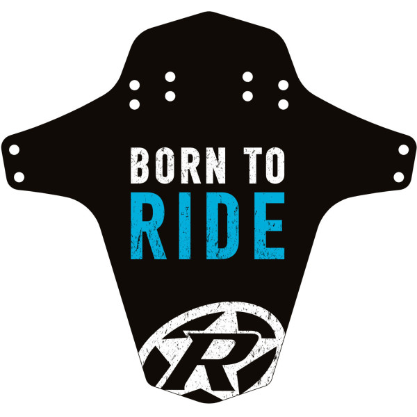 Reverse Born to Ride porilapp | Black - Light Blue