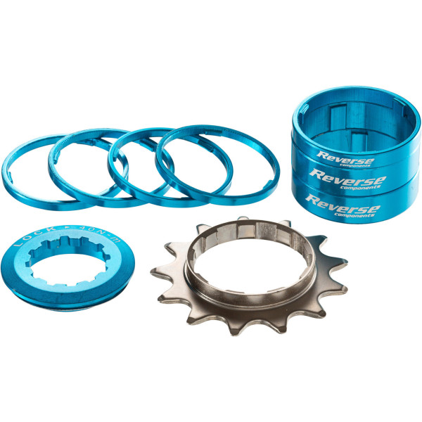Reverse Components vienātruma pārejas komplekts | Shimano HG | Sky Blue