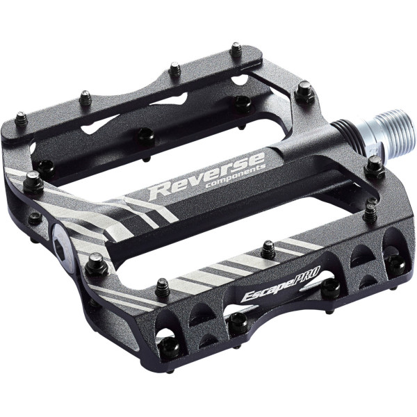 Reverse Components Escape Pro pedaalid | Must - Mustad - Mustad