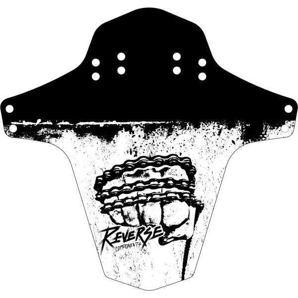 Reverse Fist dubļu sargs | Black - White Reverse Fist dubļu sargs | Black - White
