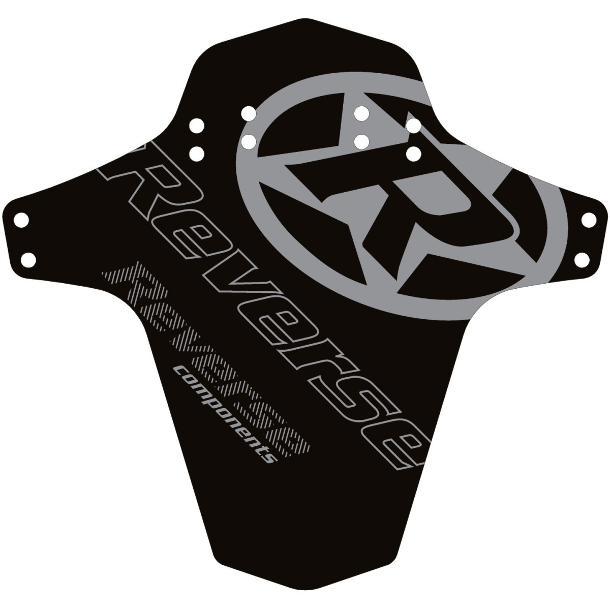 Reverse Logo dubļu sargs | Black - Grey