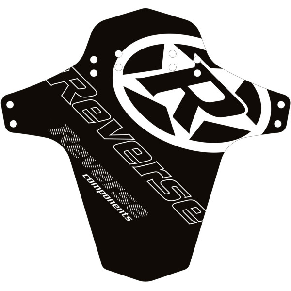 Reverse Logo dubļu sargs | Black - White Reverse Logo dubļu sargs | Black - White