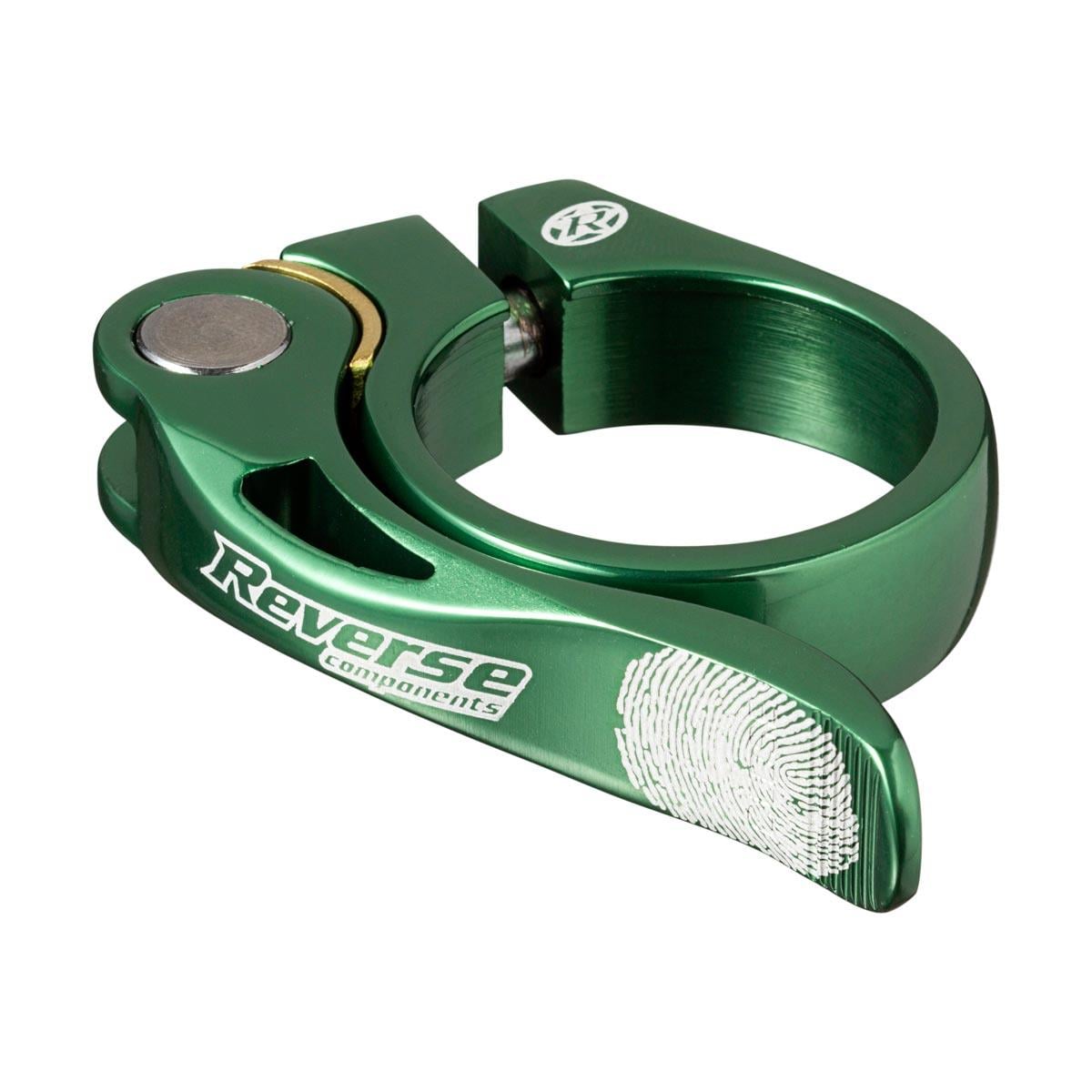 Reverse Long Life sēdekļa stutes skava | 34.9mm | Dark Green