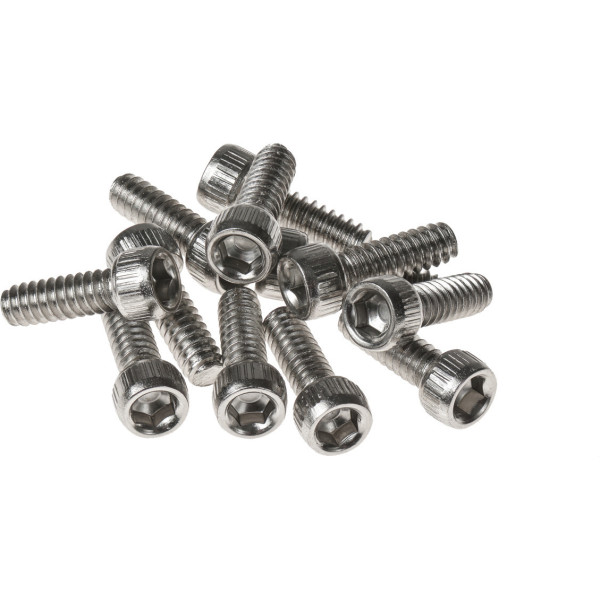 Reverse Components Steel Large 13 mm kruvid Escape Pro, Black One, Base pedaalidele | hõbedane Reverse Components Steel Large 13 mm kruvid Escape Pro, Black One, Base pedaalidele | hõbedane