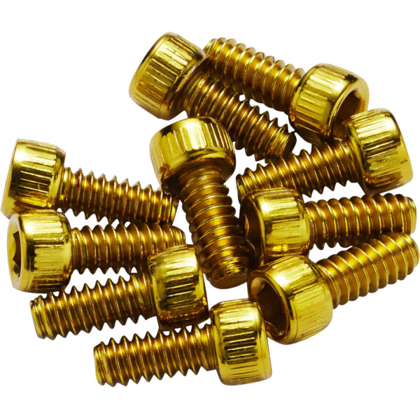 Reverse Components Steel Medium 11 mm kruvid Escape Pro, Black One, Base pedaalidele | Gold