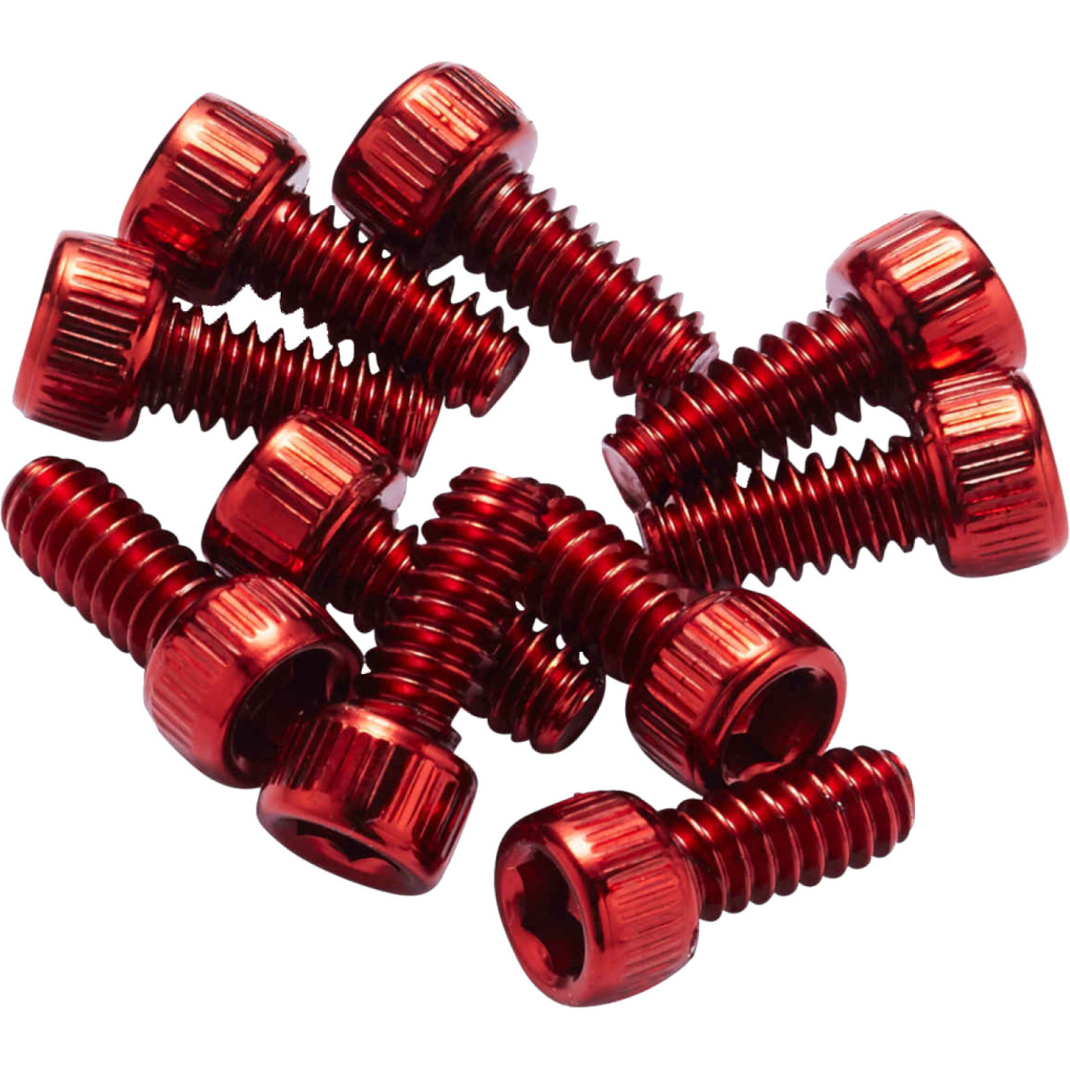 Reverse Components Steel Medium 11 mm skrūves Escape Pro, Black One, Base pedāļiem | Sarkana