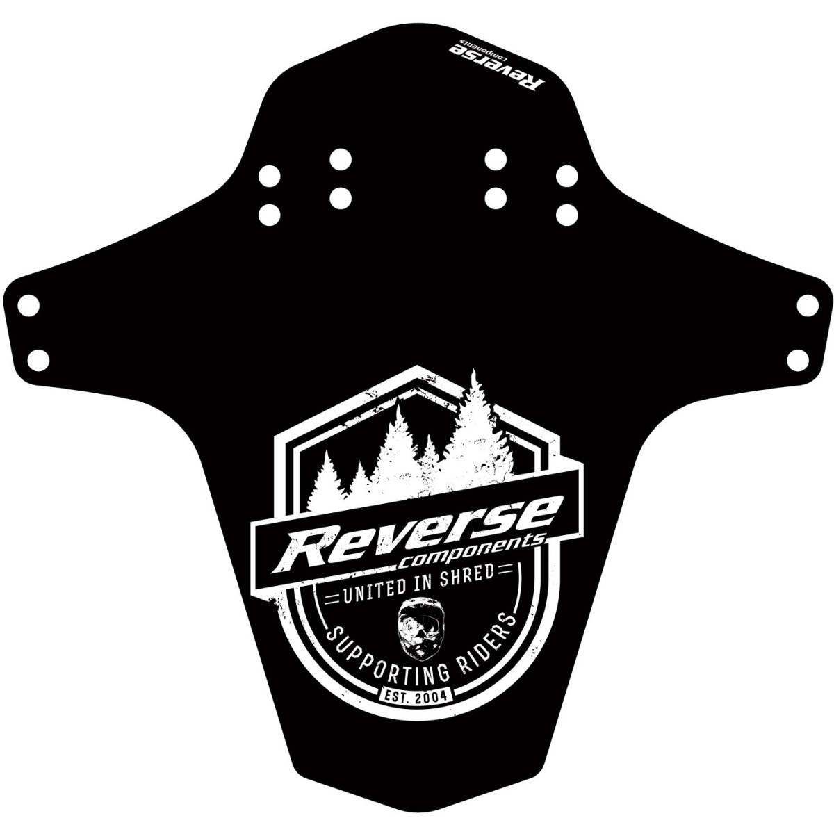 Reverse Supporting Riders dubļu sargs | Black