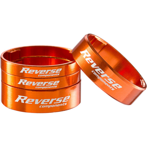 Reverse Components Ultra Light starplikas | 5/10mm | Oranža | 4 gab. Reverse Components Ultra Light starplikas | 5/10mm | Oranža | 4 gab.