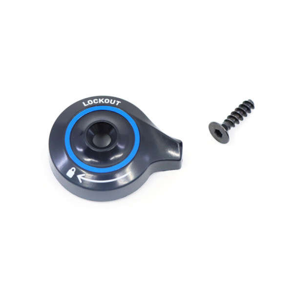 RockShox kompressiooni reguleerimisnupu komplekt | Crown Turnkey Lockout Damper | XC30 TK (B3-B4) / 30S TK (A5) / Judy S TK (A2) / Recon TK (A2-B1)
