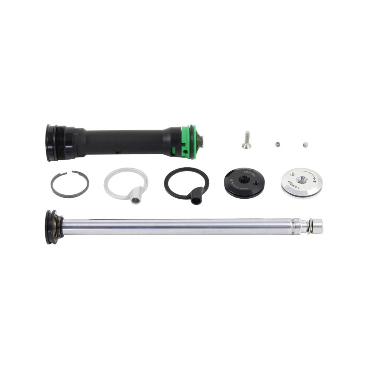 RockShox dakšas amortizatora montāžas komplekts | Remote 17mm Turnkey Coil | Paragon Silver A1