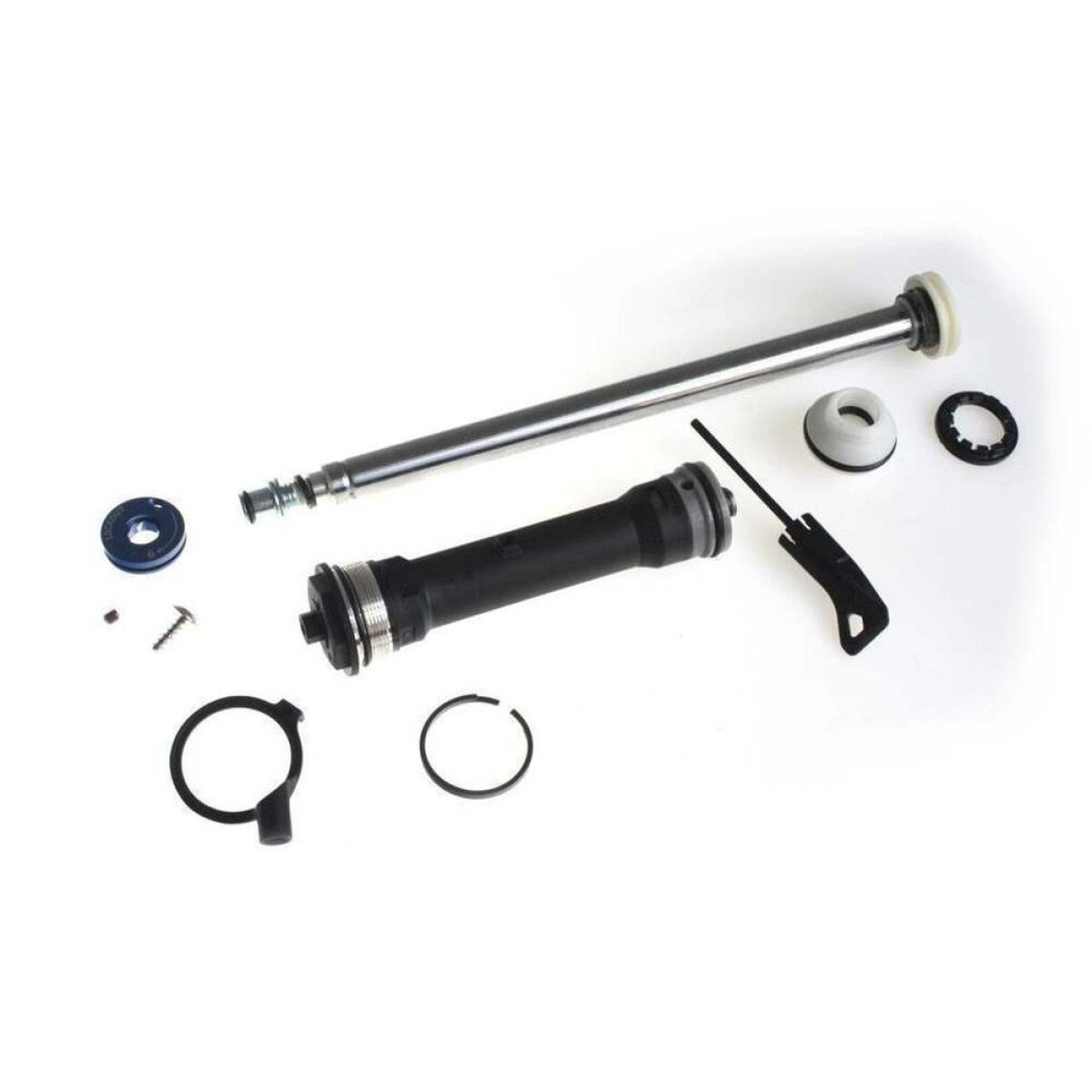 RockShox Fork Damper Assembly Kit | Turnkey TK 27.5 80-100 Remote 17mm Cable Pull | XC30 A1-A3/30 Silver A1