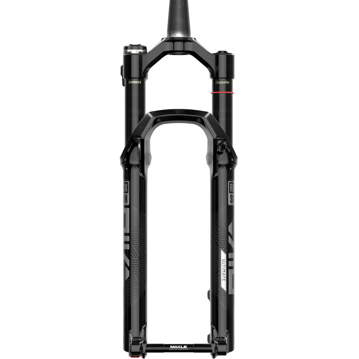 RockShox Pike Ultimate Flight Attendant DebonAir+ 27.5" kahvel | Tapered | 15x110mm | 44mm Offset | Black