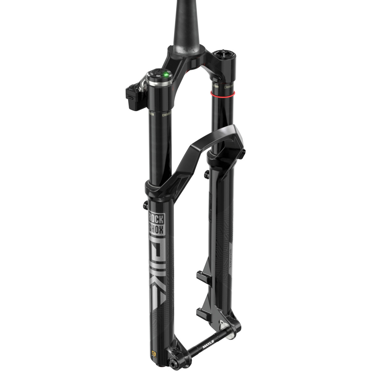 RockShox Pike Ultimate Flight Attendant DebonAir+ 27.5" kahvel | Tapered | 15x110mm | 44mm Offset | Black