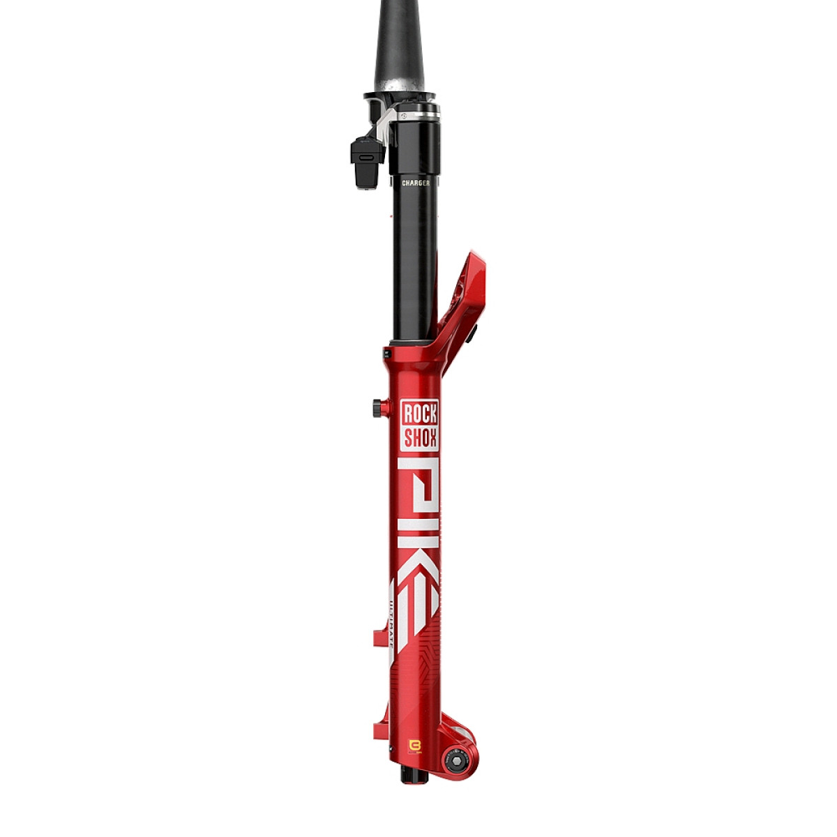 RockShox Pike Ultimate Flight Attendant DebonAir+ 27.5" dakša | Tapered | 15x110mm | 44mm Offset | Electric Red