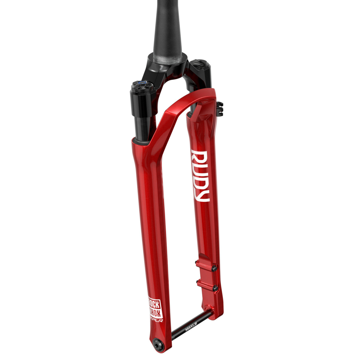RockShox Rudy Ultimate Solo Air 28" Fork | Tapered | 12x100mm | 51mm Offset | Electric Red