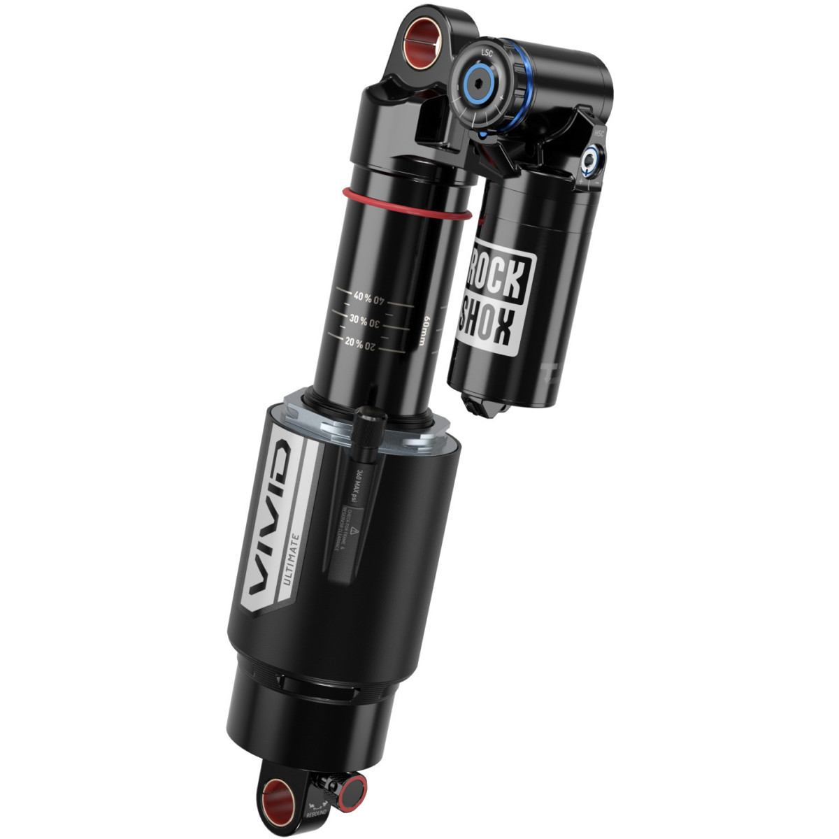 RockShox Vivid Ultimate DH Debon Air amort | Standard / Bearing | Trek Session (2022+)